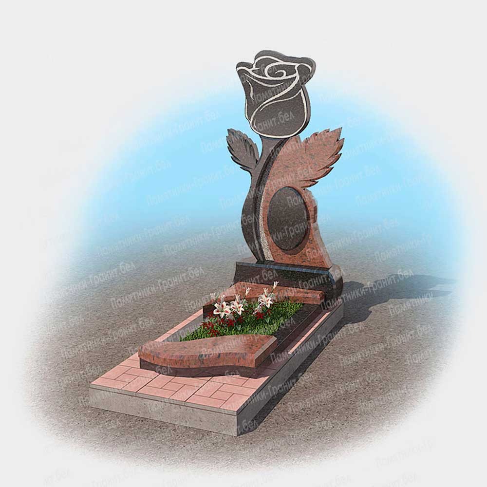 Гранитный памятник в Малорита фотография