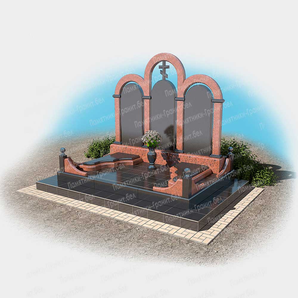 Оригинальный памятник в Малорита на могилу фото