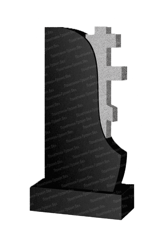 Памятник с крестом в Малорита на могилу фото