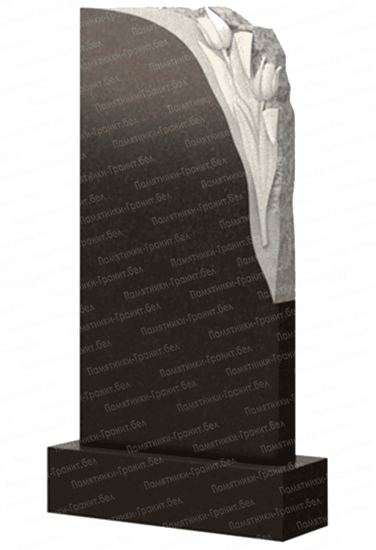 Памятник с крестом в Малорита на могилу фото