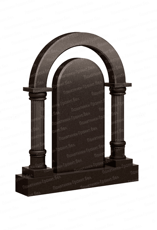 Памятник с крестом в Малорита на могилу фото