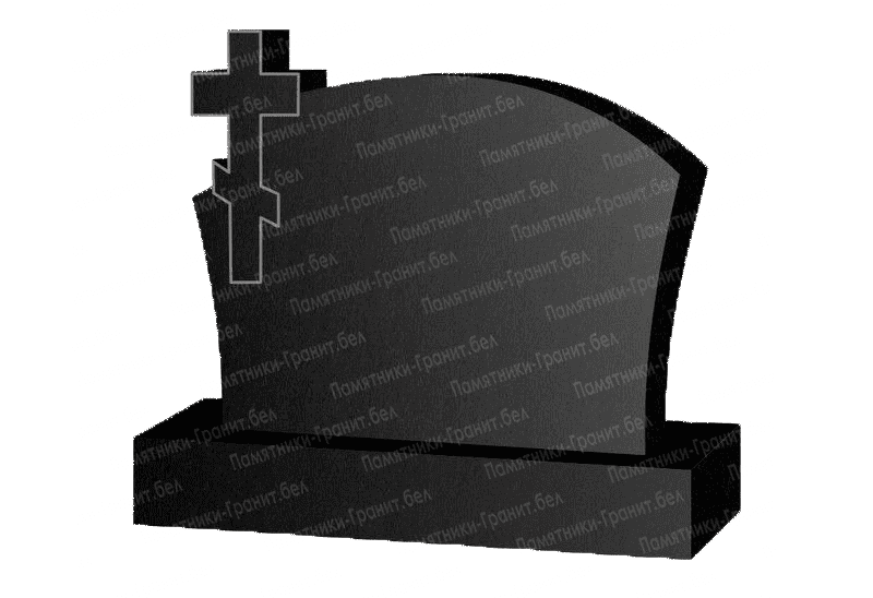 Памятник с крестом в Малорита на могилу фото